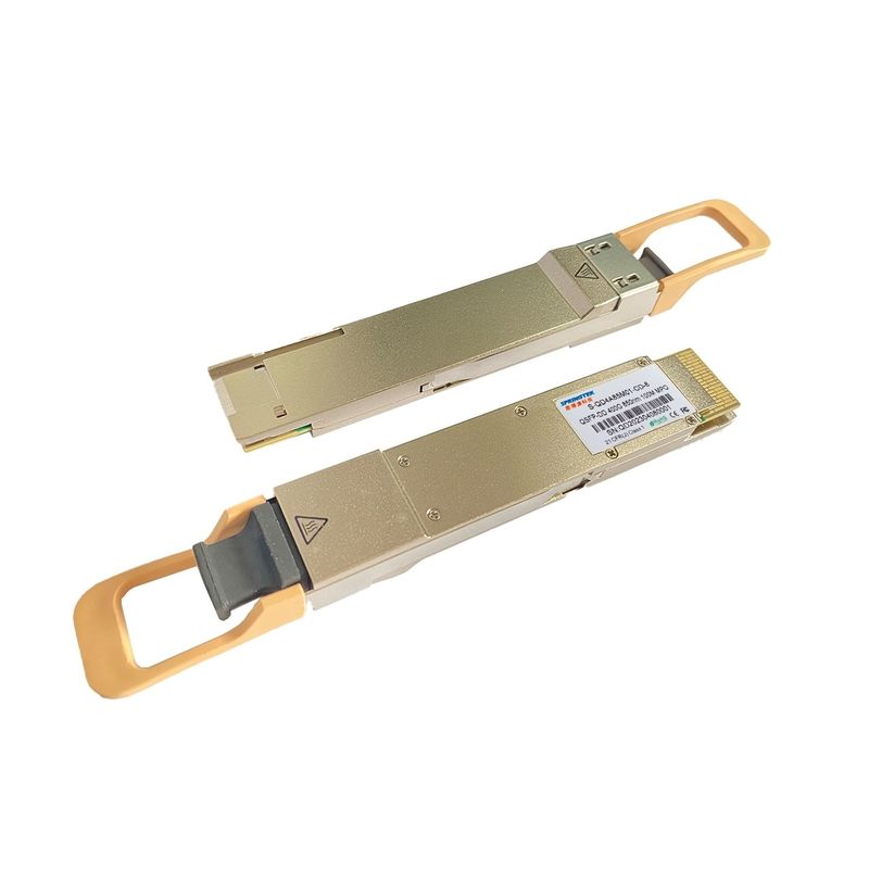 850nm 100M 400G QSFP DD 송수신기 시스코 적합한 400G QSFP DD SR8 MPO MM 송수신기