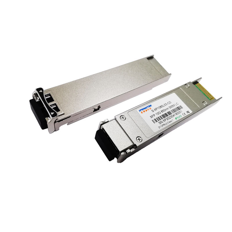 10G XFP SR 850nm 10G SFP+ 송수신기 끼워 넣을 수 있는 XFP 광 전송부 LC 연결기